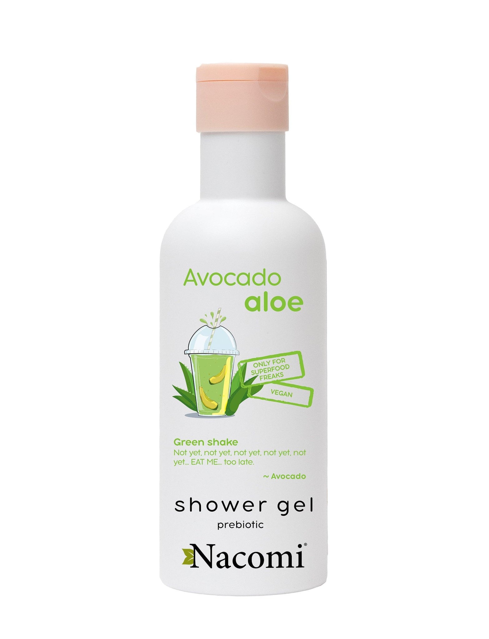 Nacomi Aavocado And Aloe Shower Gel 300 ml - Mrayti Store