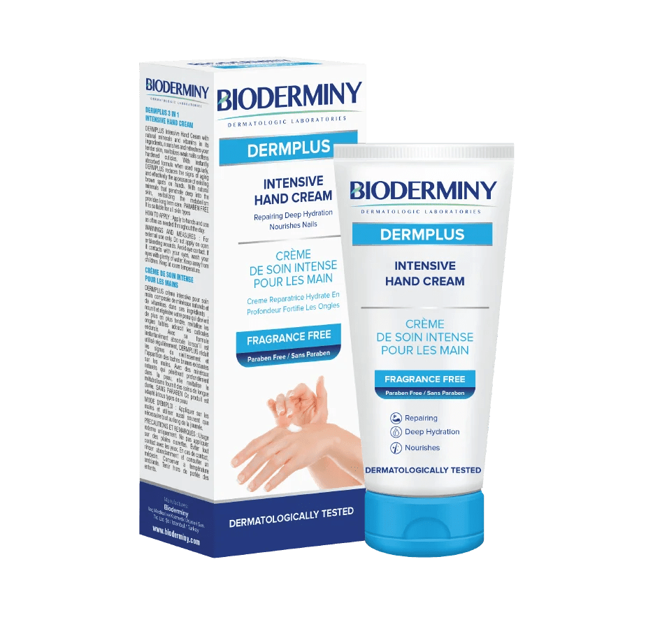Bioderminy Dermplus Fragrance Free Hands And Nails Cream 60ml - Mrayti Store
