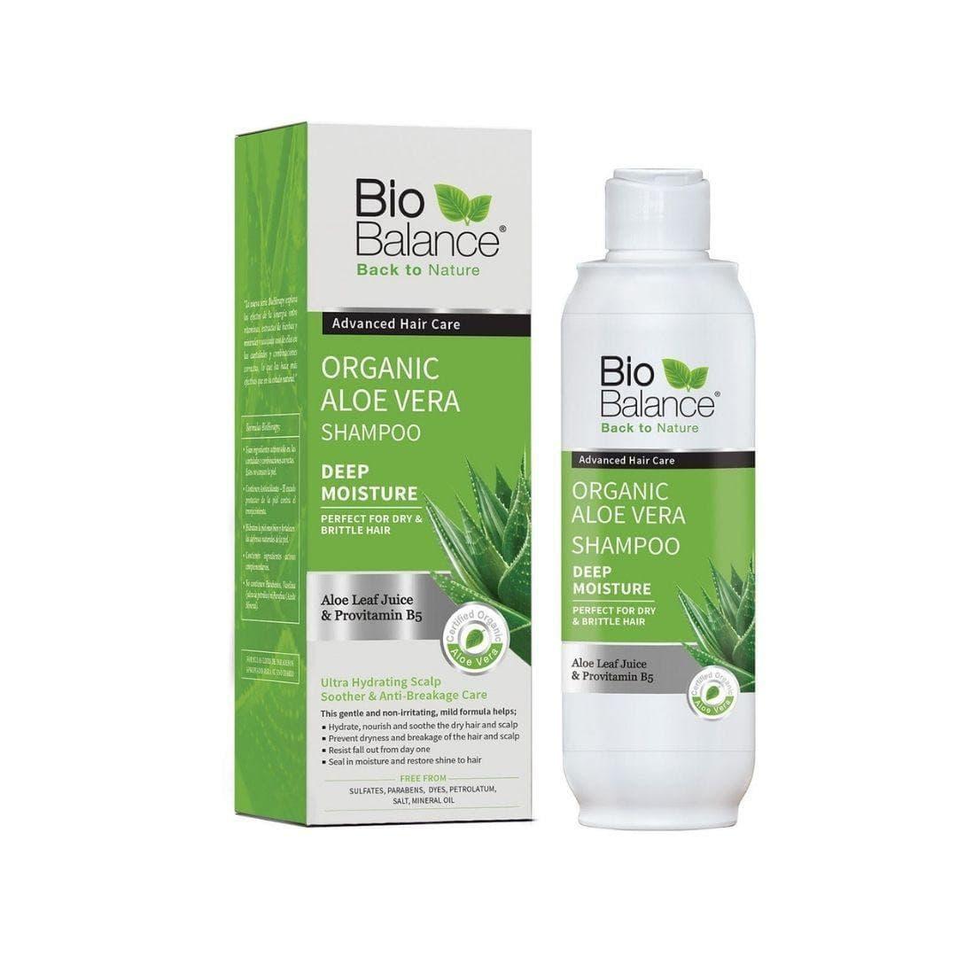 Bio Balance Sulphate Free Dry Hair Moisturizing Aloe Vera Shampoo 330 ml - Mrayti Store