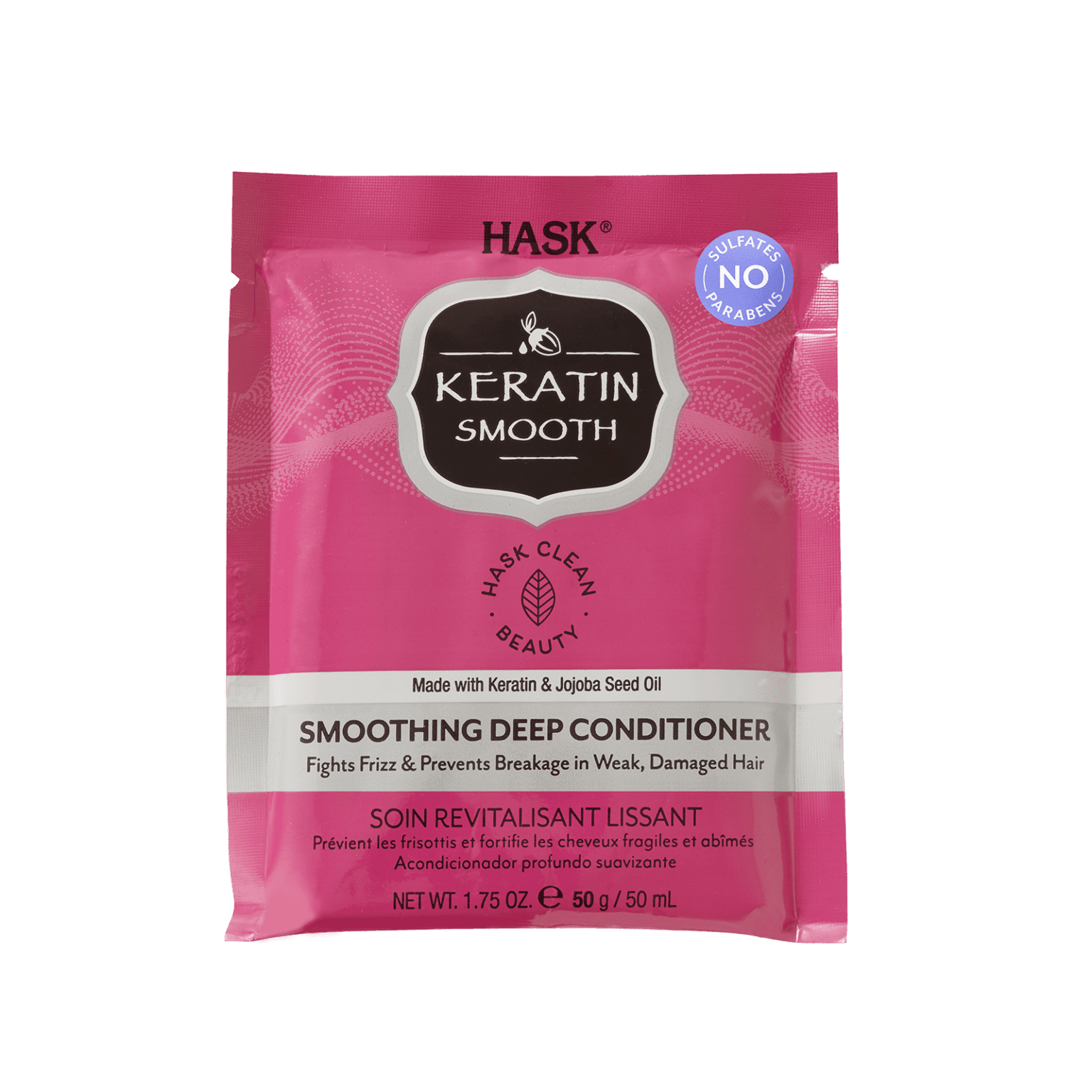 Hask Keratin Protein Smoothing Deep Conditioner Treatment 50 gm - Mrayti Store