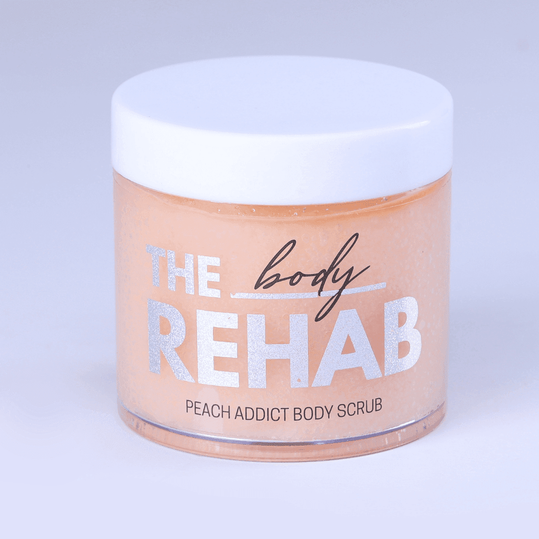 The Rehab Body Scrub - Peach Addict - Mrayti Store
