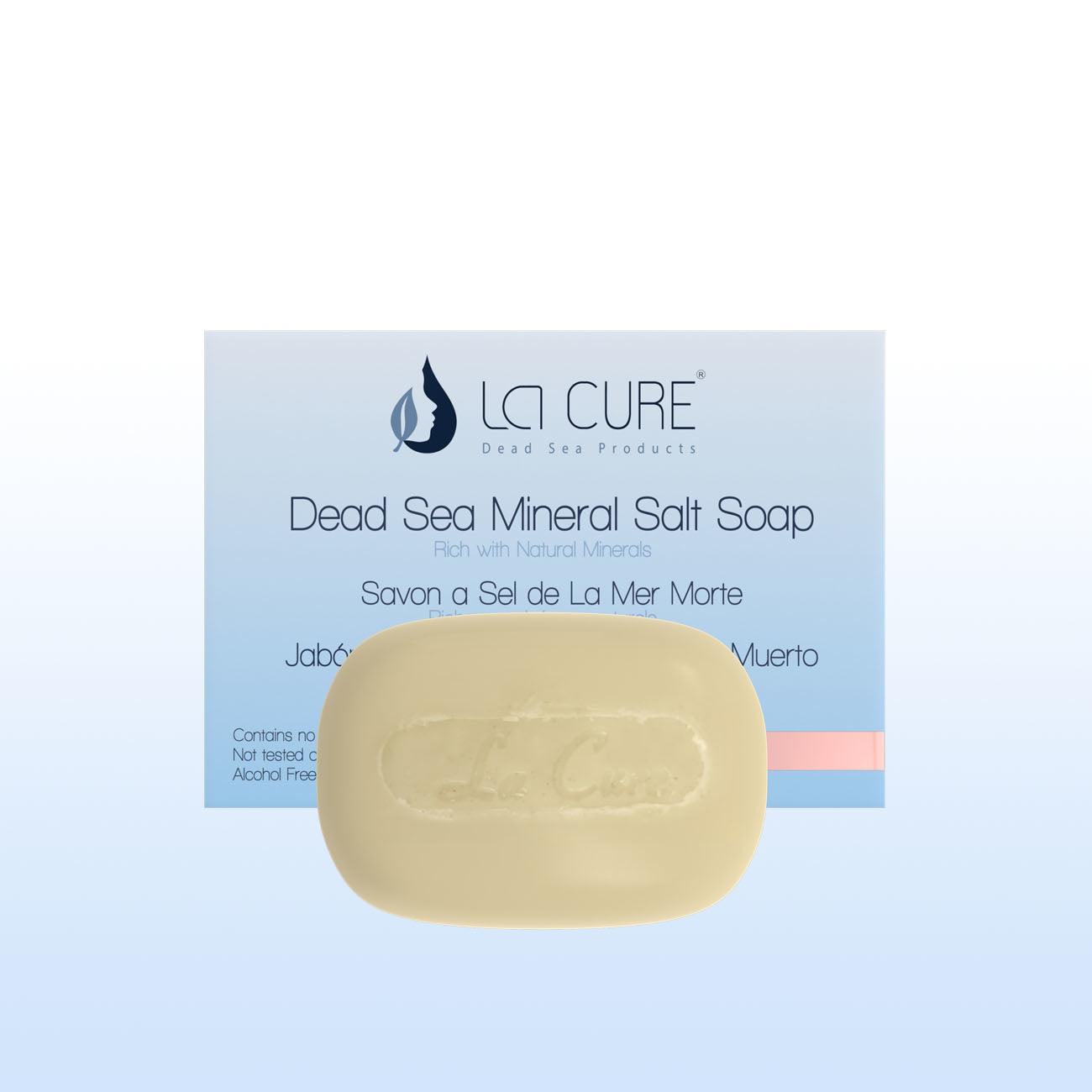 La Cure Dead Sea Mineral Salt Soap 90 gm - Mrayti Store