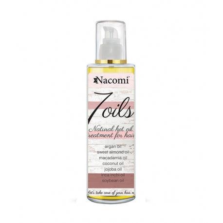 Nacomi 7 Oils Hair Treatment - Natural Hot Oil Treatment For Hair 100 ml - Mrayti Store