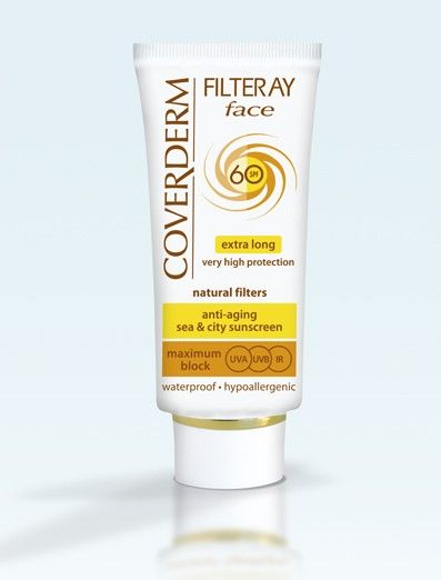 Coverderm Filteray All Skin Types Spf 60 Sunscreen 50 ml
