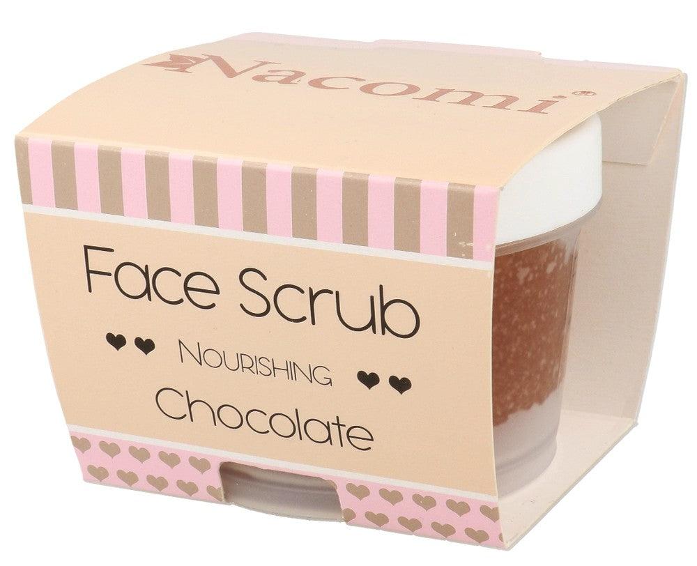 Nacomi Nourishing Face & Lips scrub - Chocolate 80 gm - Mrayti Store