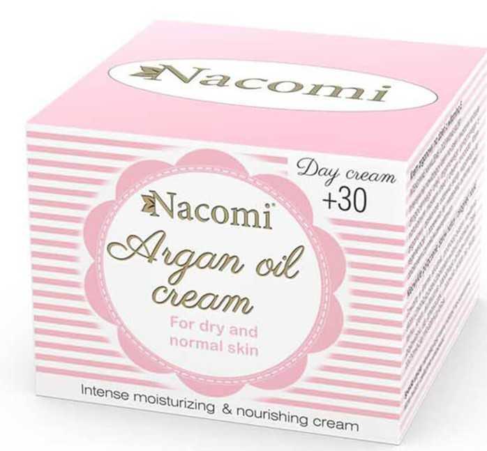 Nacomi Argan Oil Day Cream With Vitamin E 30+ - Mrayti Store