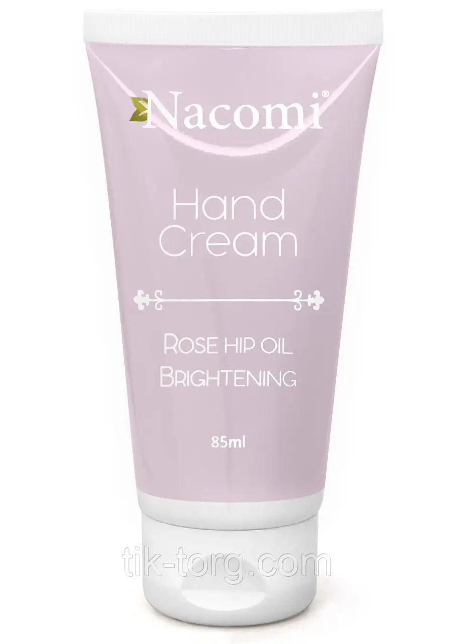 Nacomi Brightening Hand Cream With Roze Hip Oil 85 ml - Mrayti Store