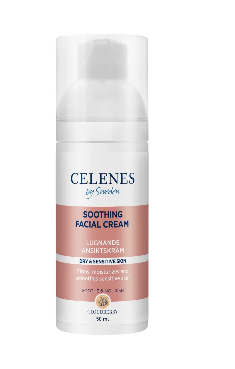 Celenes CloudBerry Soothing Face Cream for Dry and Sensitive Skin 50 ml