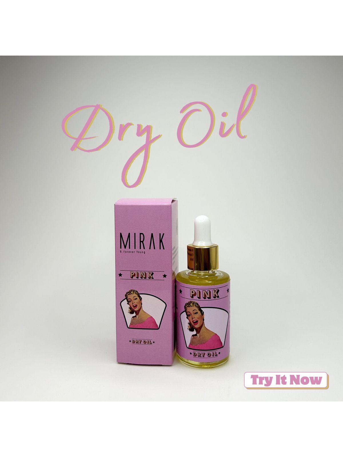 Mirak Dry Oil For Hair And Body 30 ml (Pink)