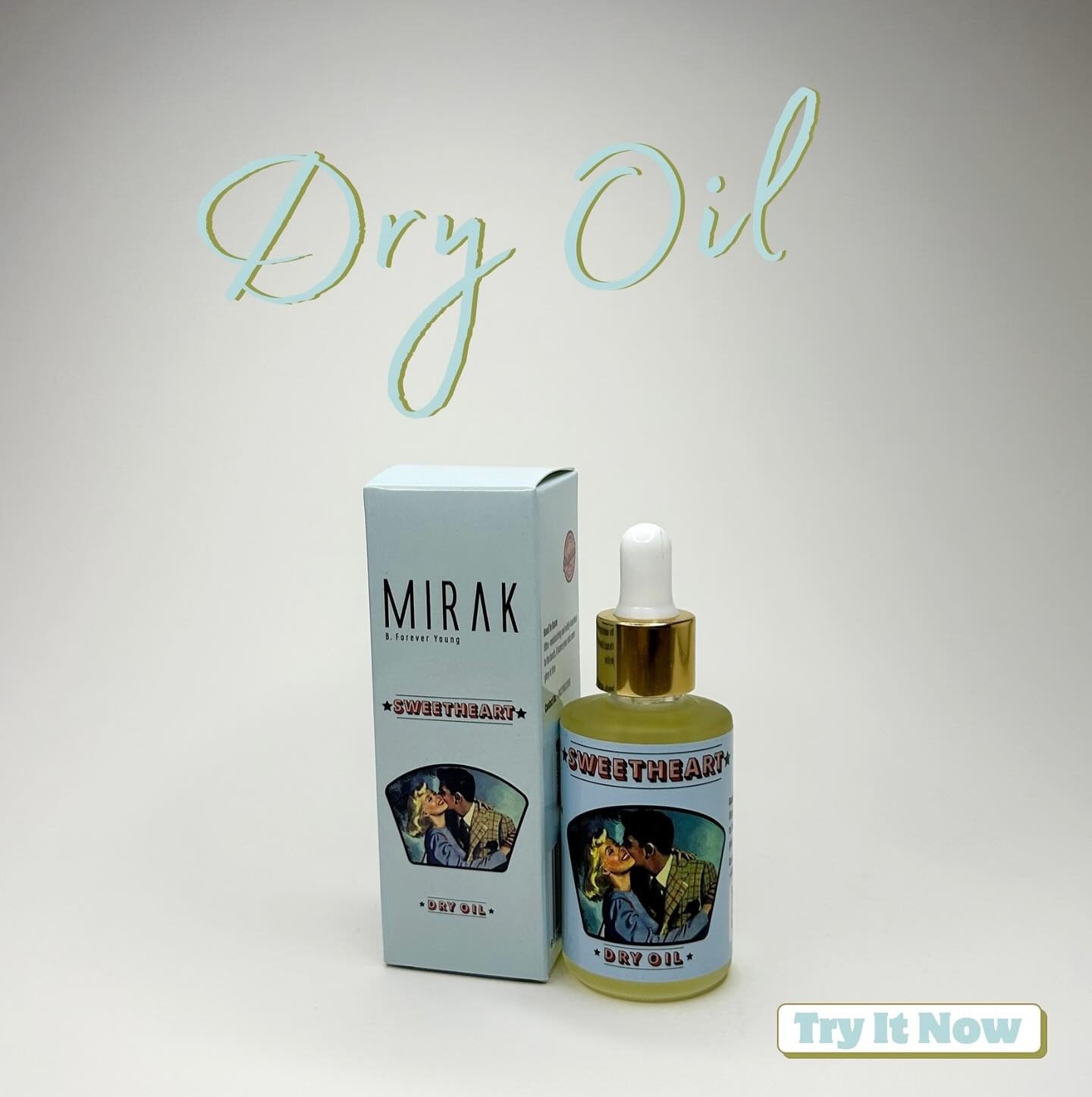 Mirak Dry Oil For Hair And Body For Him 30 ml (Sweetheart)