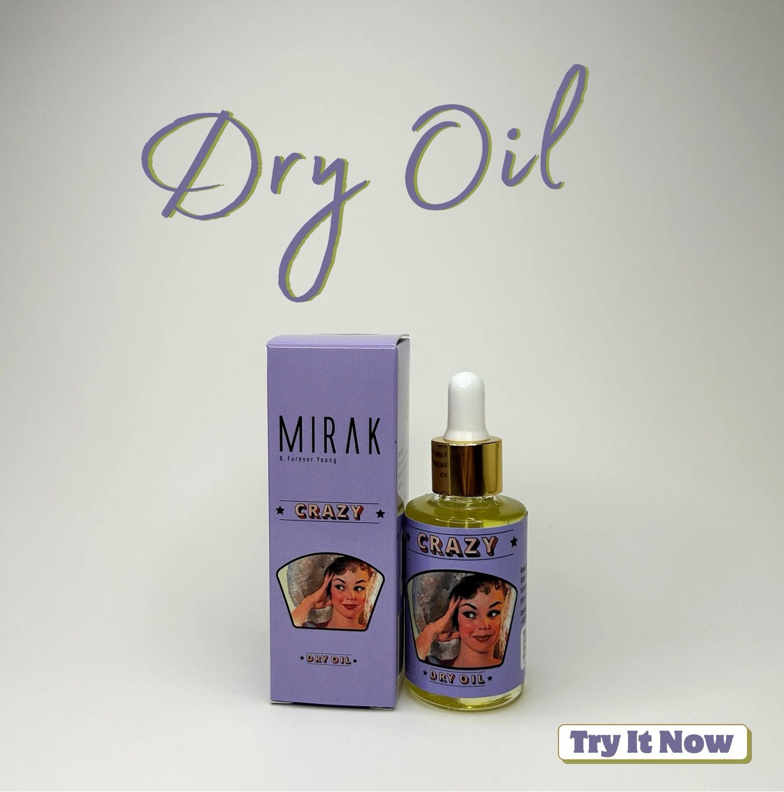 Mirak Dry Oil For Hair And Body 30 ml (Crazy)