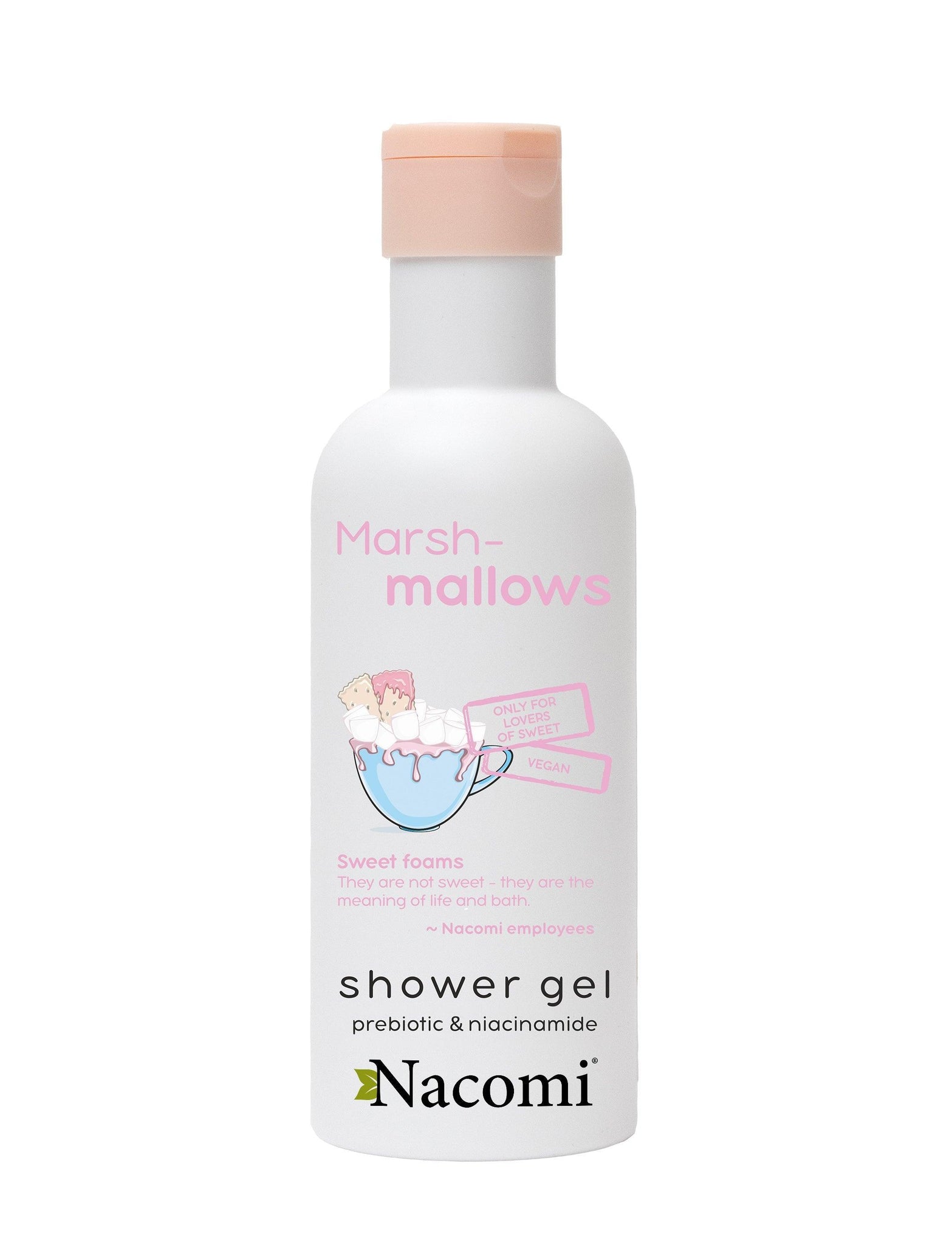 Nacomi Marshmallows Shower Gel 300 ml - Mrayti Store