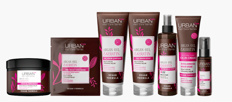 Urban Care Argan Oil & Keratin Leave In Conditioner With UV Protection 200 ml - Mrayti Store