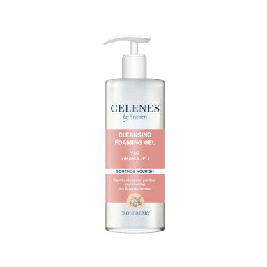 Celenes Cloudberry Face Wash Gel for Dry and Sensitive Skin 250 ml