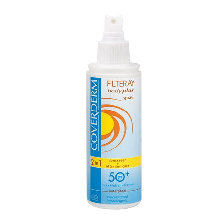 Coverderm Filteray Body Plus 2in1 Spray  SPF50+ Sunscreen 150ml