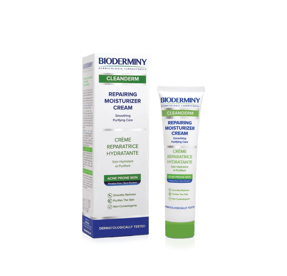 Bioderminy Cleanderm Repairing Moisturizer Cream For Oily Skin 30ml | Mrayti Store