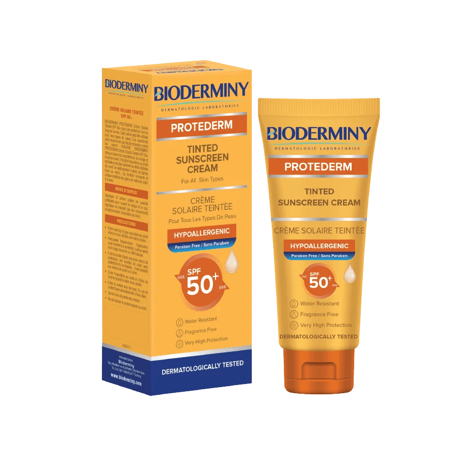 Bioderminy Protoderm SPF 50+ Tinted Sunscreen Cream 50ml - Mrayti Store