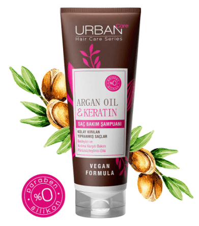 Urban Care Argan Oil & Keratin Intensive Hair Care Shampoo 250 ml - Mrayti Store