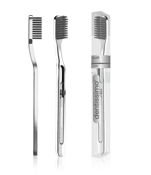 Dentissimo Silver Toothbrush - Mrayti Store