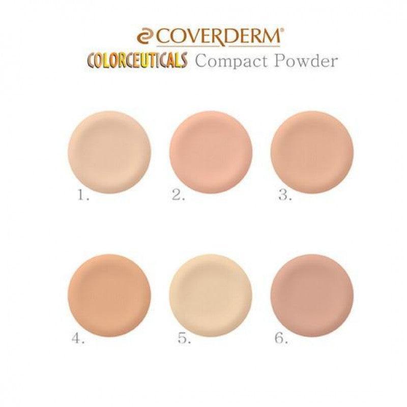 Coverderm Luminous Compact Powder NO1 10g - Mrayti Store