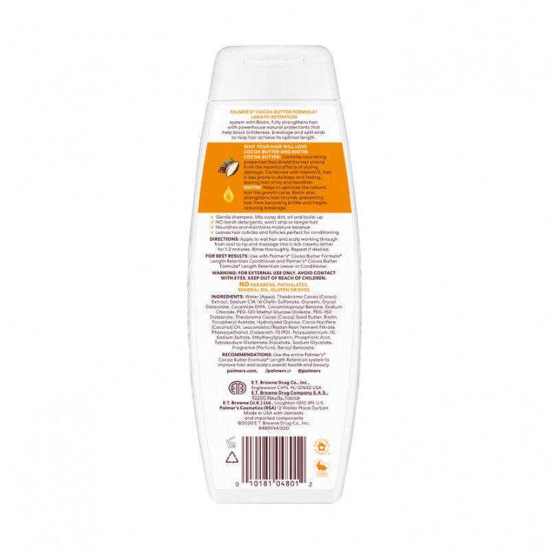 Palmers Cocoa Butter & Biotin Length Retention Shampoo 400 gm - Mrayti Store