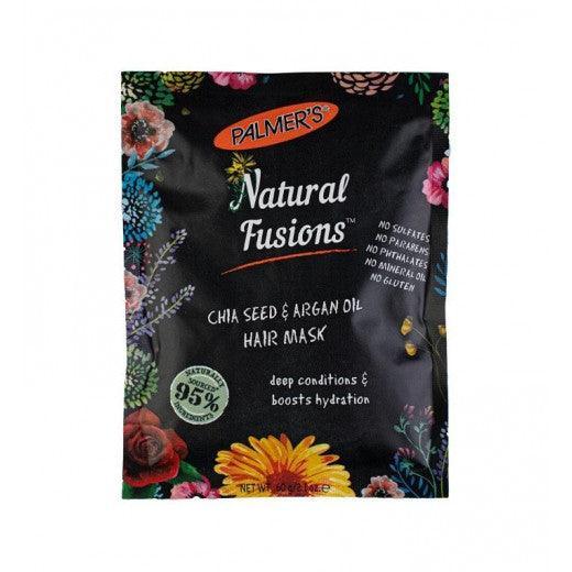 Palmers Natural Fusions Chia Seed & Argan Oil Hair Mask 60 gm - Mrayti Store