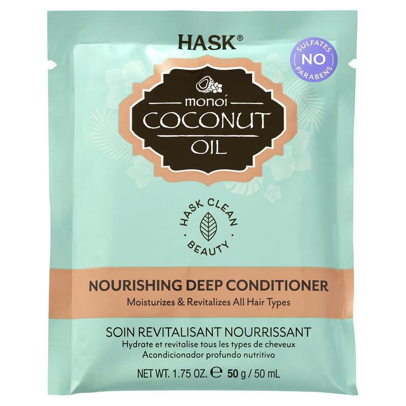 Hask Coconut Oil Nourishing Deep Conditioner 50 gm - Mrayti Store