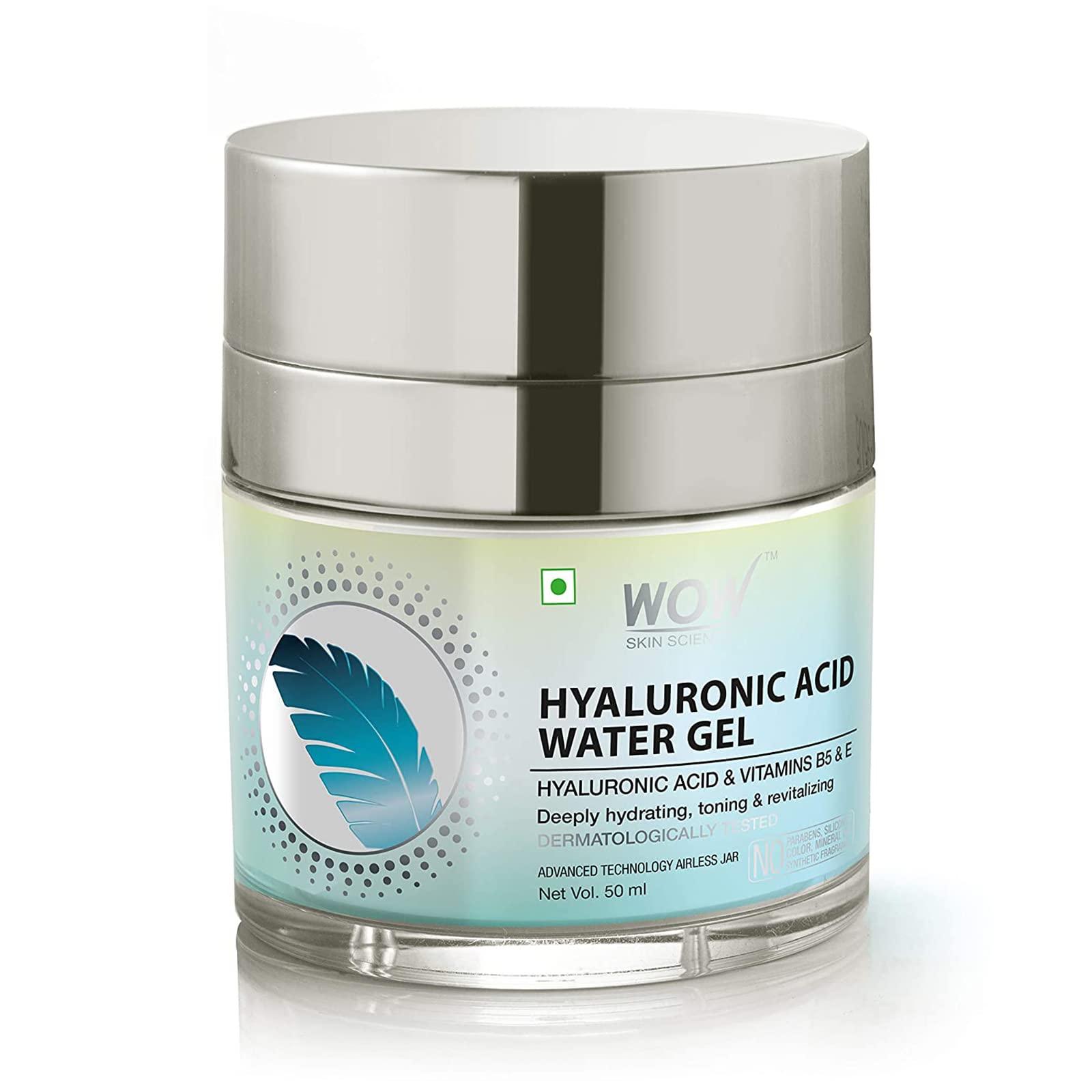 Wow Skin Science Hyaluronic Acid Water Gel Face Cream 50 ml - Mrayti Store