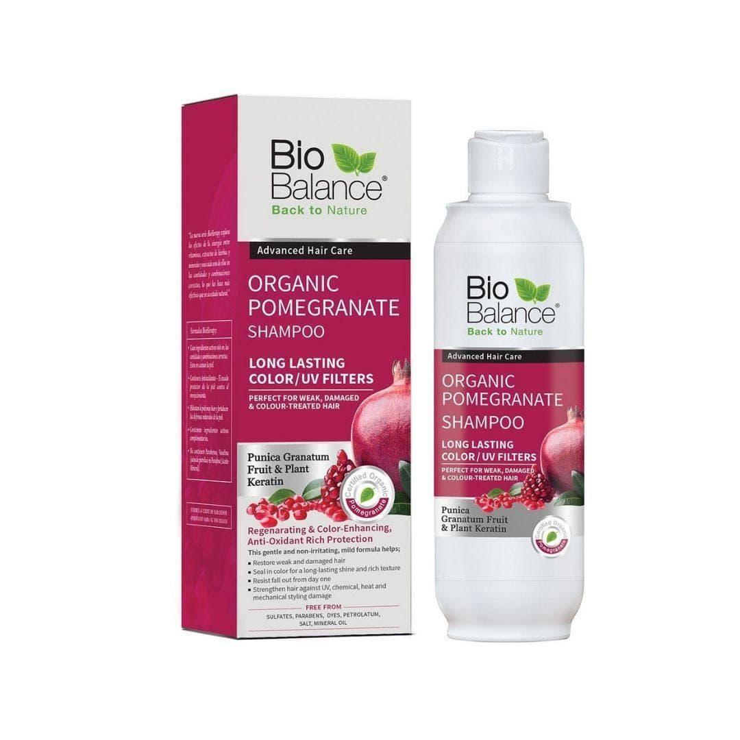 Bio Balance Sulphate Free Colored Hair Pomegranate Organic Shampoo 330 ml - Mrayti Store