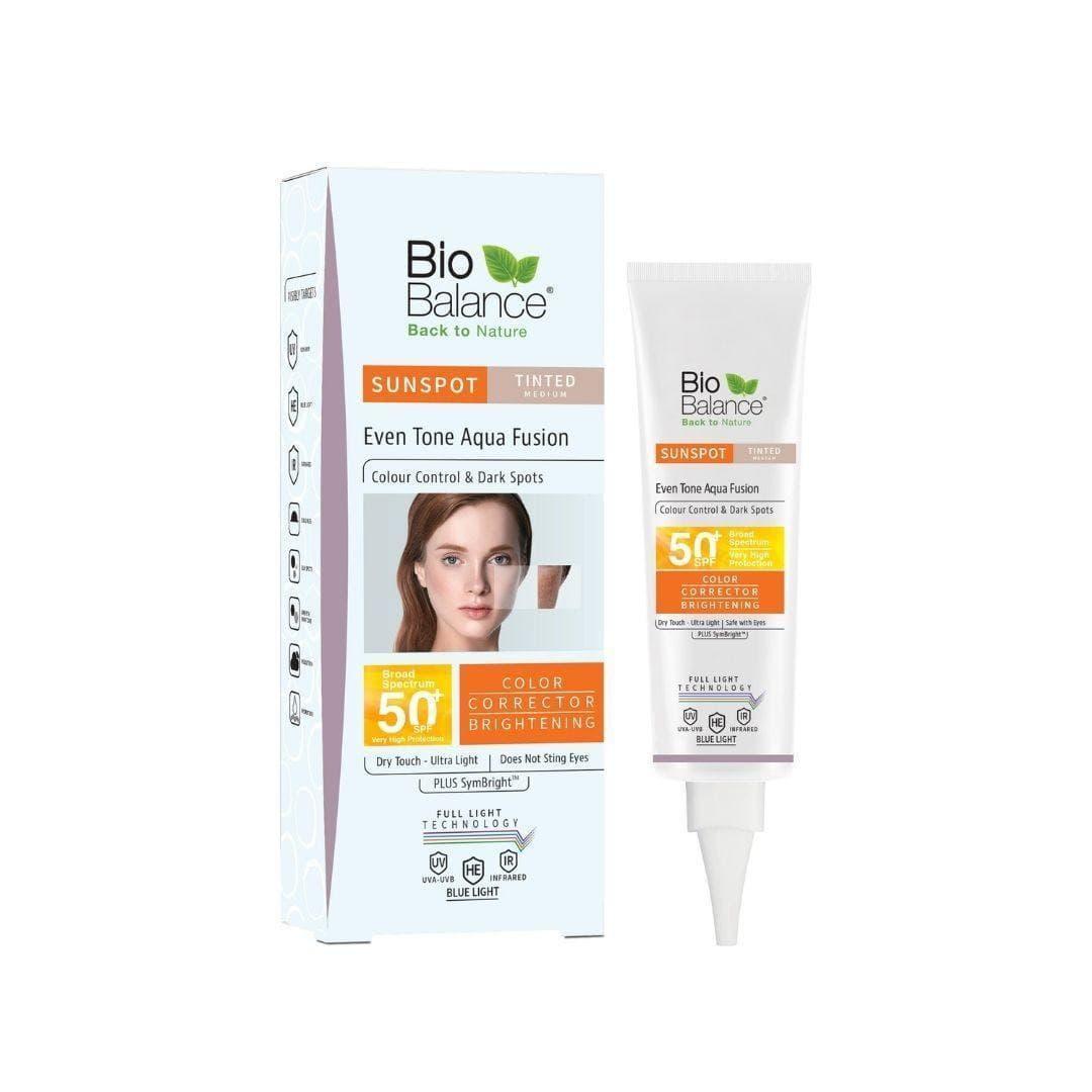 Bio Balance SUNSPOT Normal & Spotted Skin Sunblock (TINTED SPF50+) - Mrayti Store