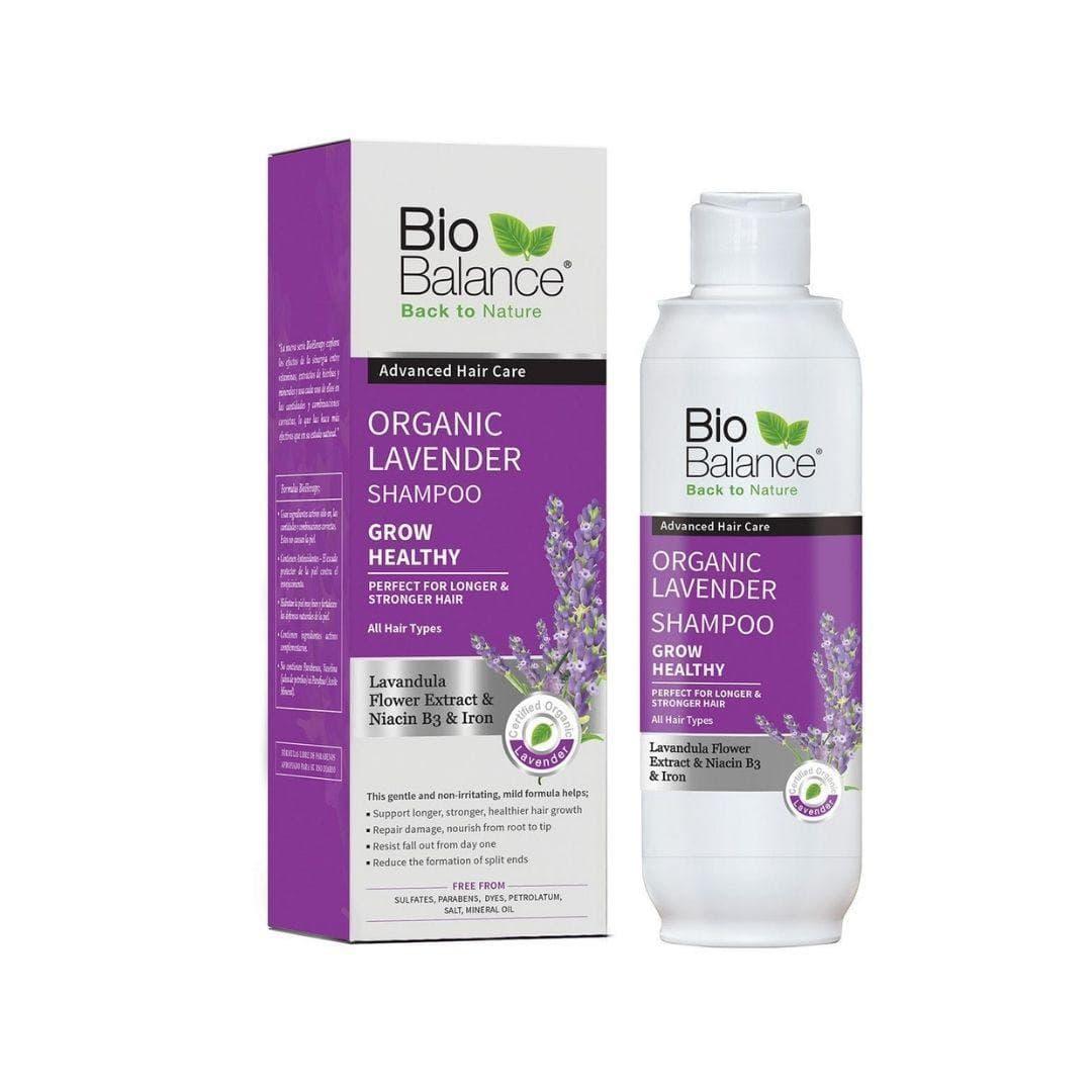Bio Balance Sulphate Free All Hair Types Lavender Organic Shampoo 300ml - Mrayti Store