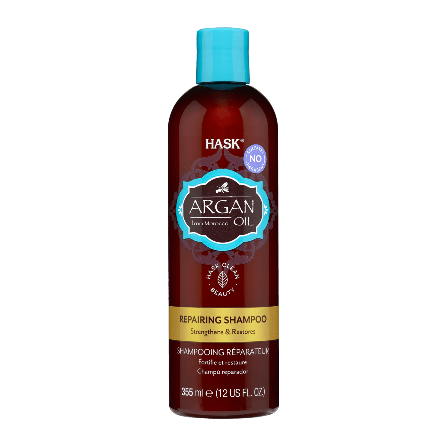 Hask Argan Oil Repairing Shampoo 355 ml - Mrayti Store