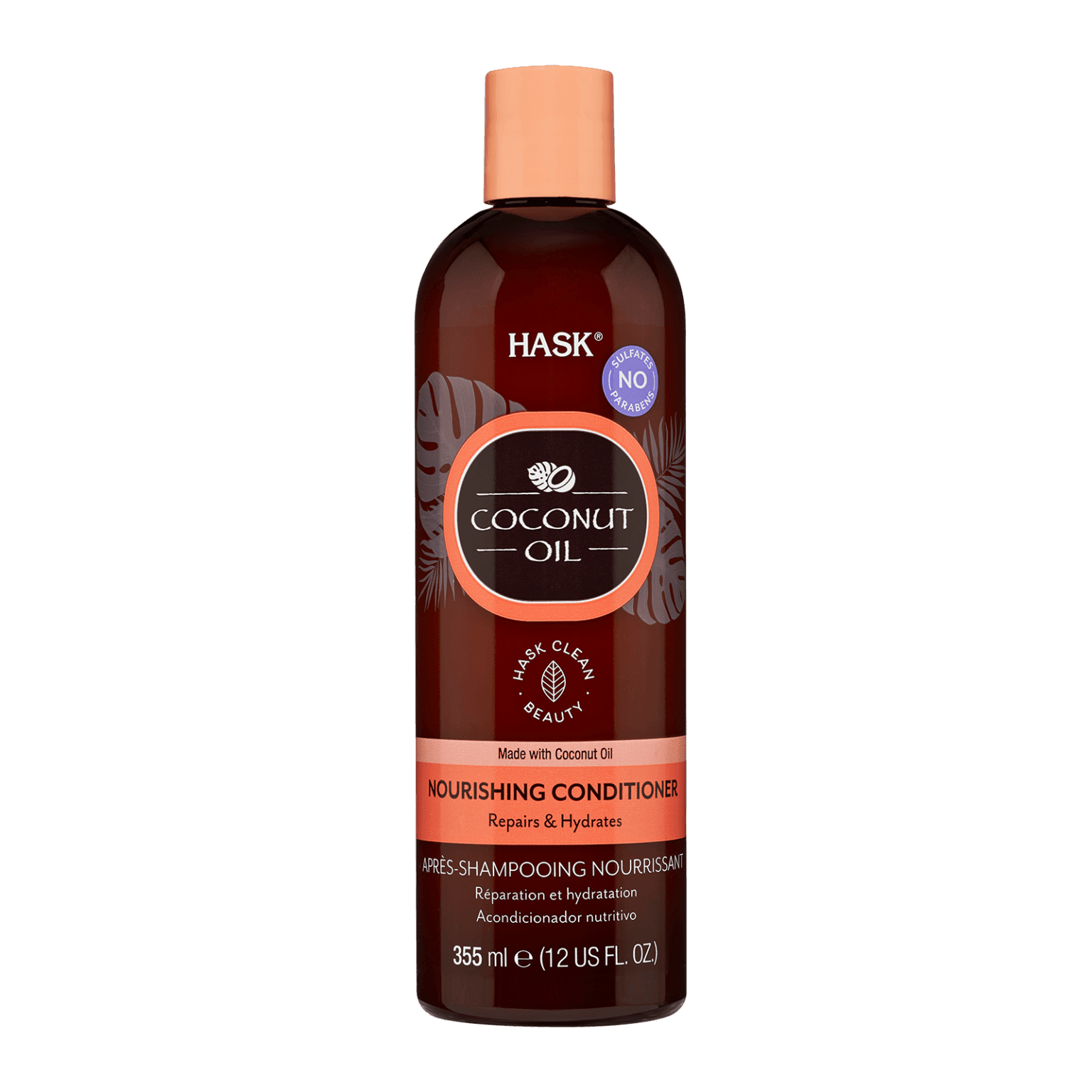 Hask Monoi Coconut Oil Nourishing Conditioner 355 ml - Mrayti Store