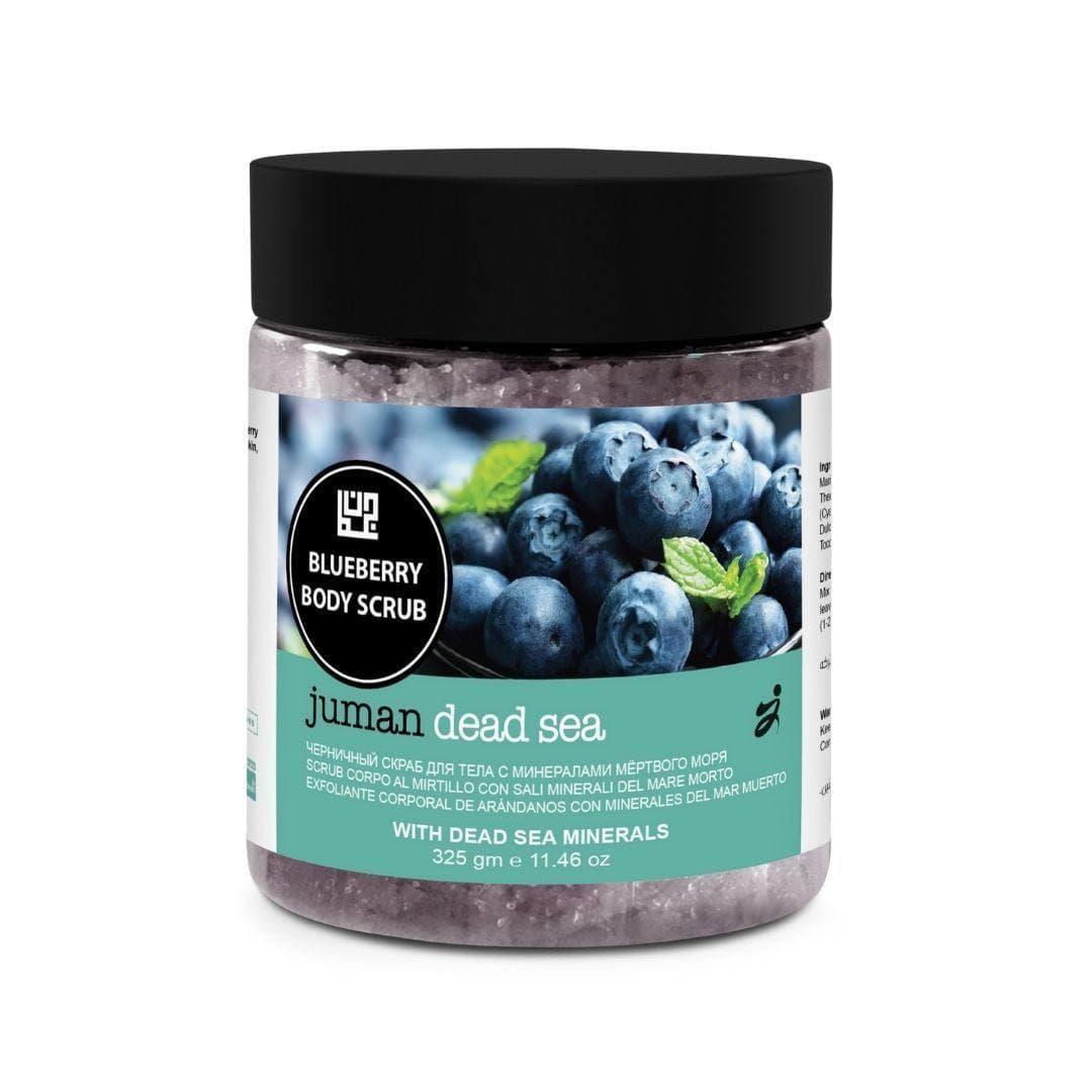 Juman Blueberry Body Scrub With Dead Sea Minerals 325 gm - Mrayti Store