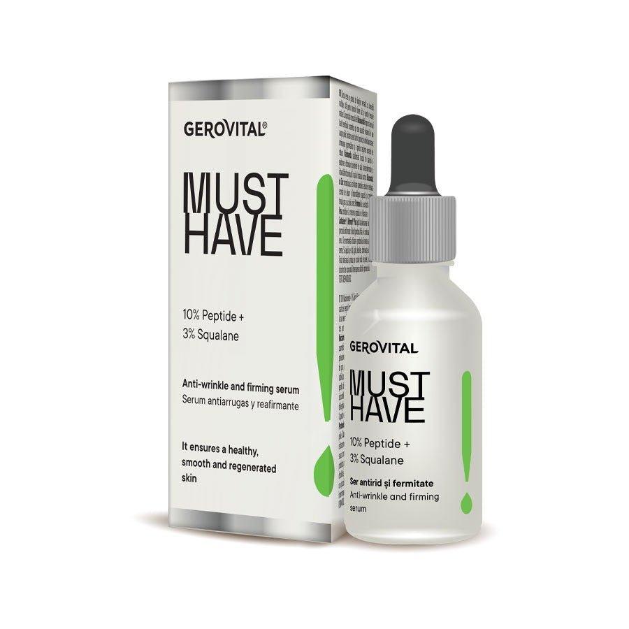 Gerovital Must Have Anti-Wrinkle And Firming Serum 10% Peptide 30 ml - Mrayti Store
