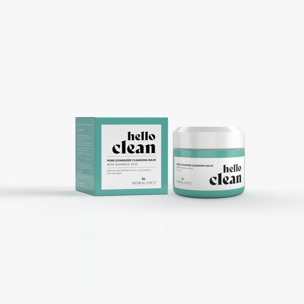 Bio Balance Hello Clean Pore Downsizer Cleansing Balm With Oleanolic Acid 100 ml - Mrayti Store