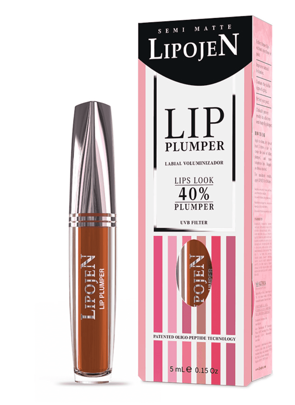 Lipojen Volumizing Lip Plumper (Copper Brown 02) - Mrayti Store