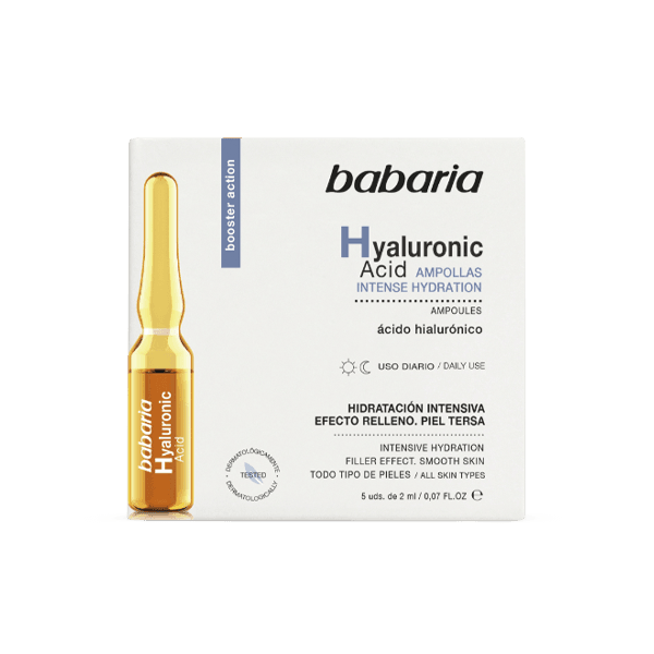 Babaria Hyaluronic Acid Ampoules 5*10 ml - Mrayti Store