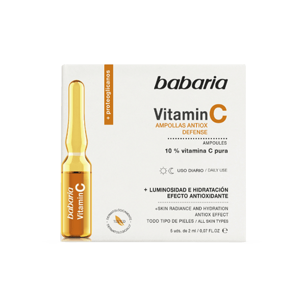 Babaria Vitamin C Ampoules 5*10 ml - Mrayti Store