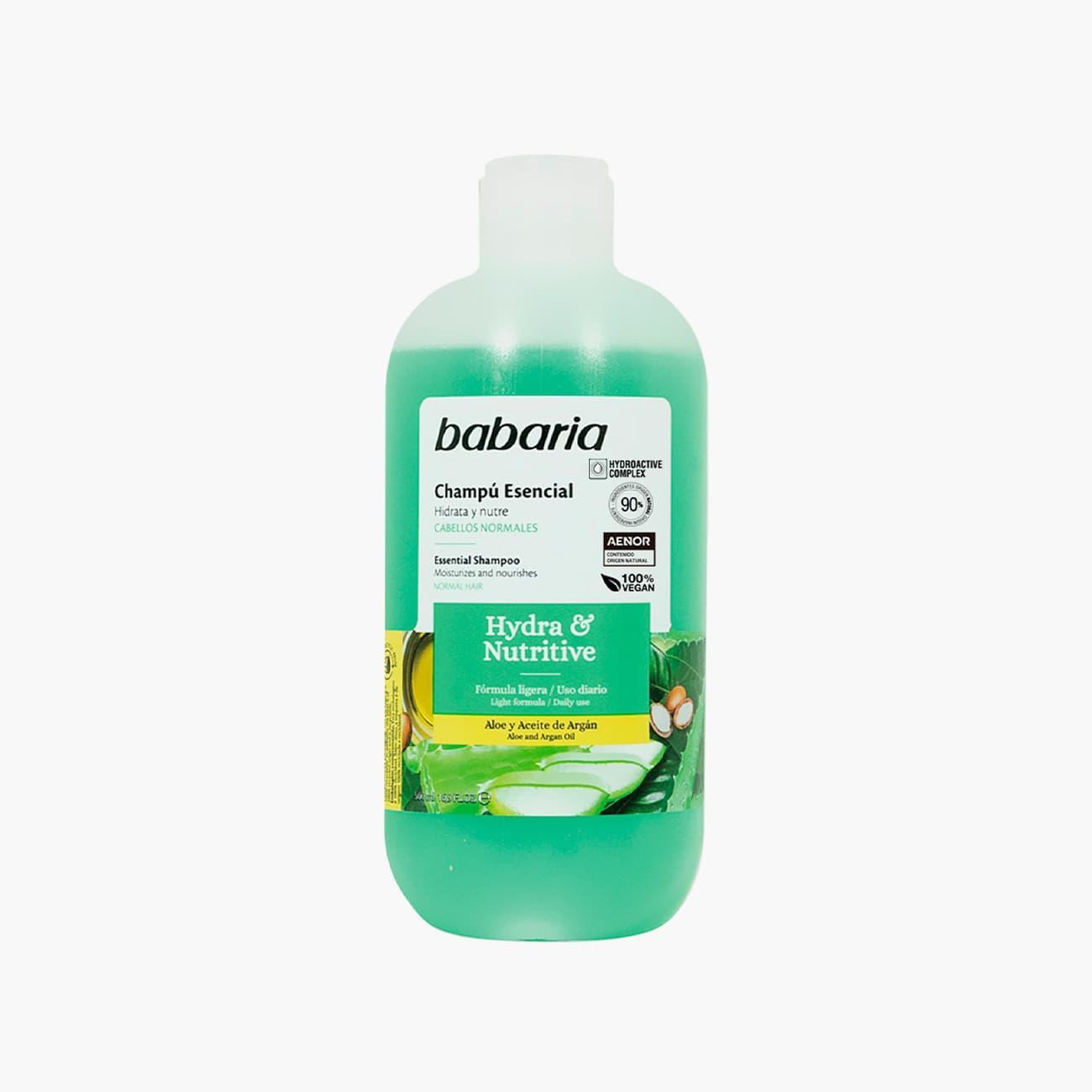 Babaria Hydra & Nutritive Essential Shampoo 500 ml - Mrayti Store