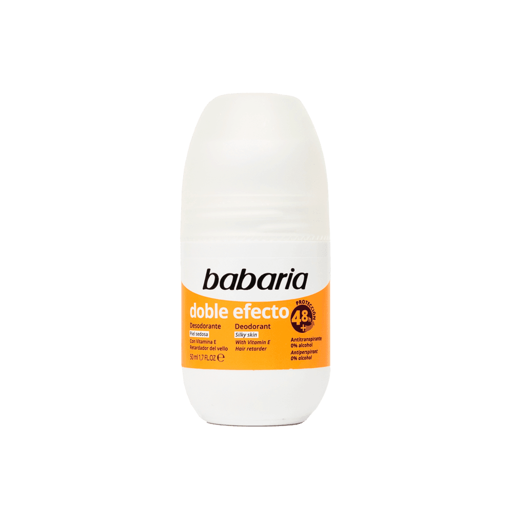 Babaria Roll On Doble Effect Deodorant 50 ml - Mrayti Store