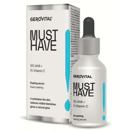Gerovital Must Have Peeling Serum 10% AHA 30 ml - Mrayti Store