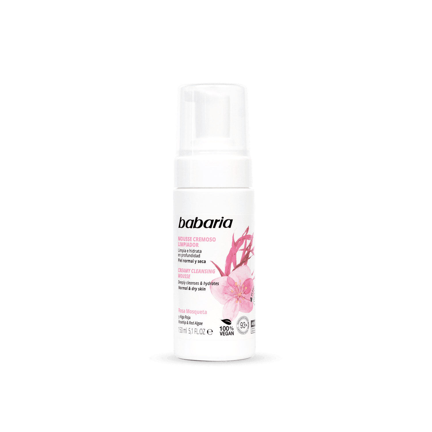 Babaria Face Cleaner Mousse 150 ml - Mrayti Store