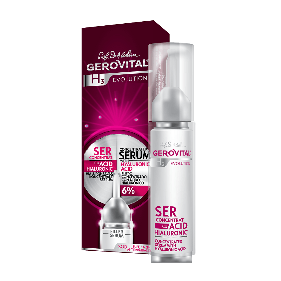 Gerovital H3 Evolution Concentrated Serum With Hyaluronic Acid 10 ml - Mrayti Store