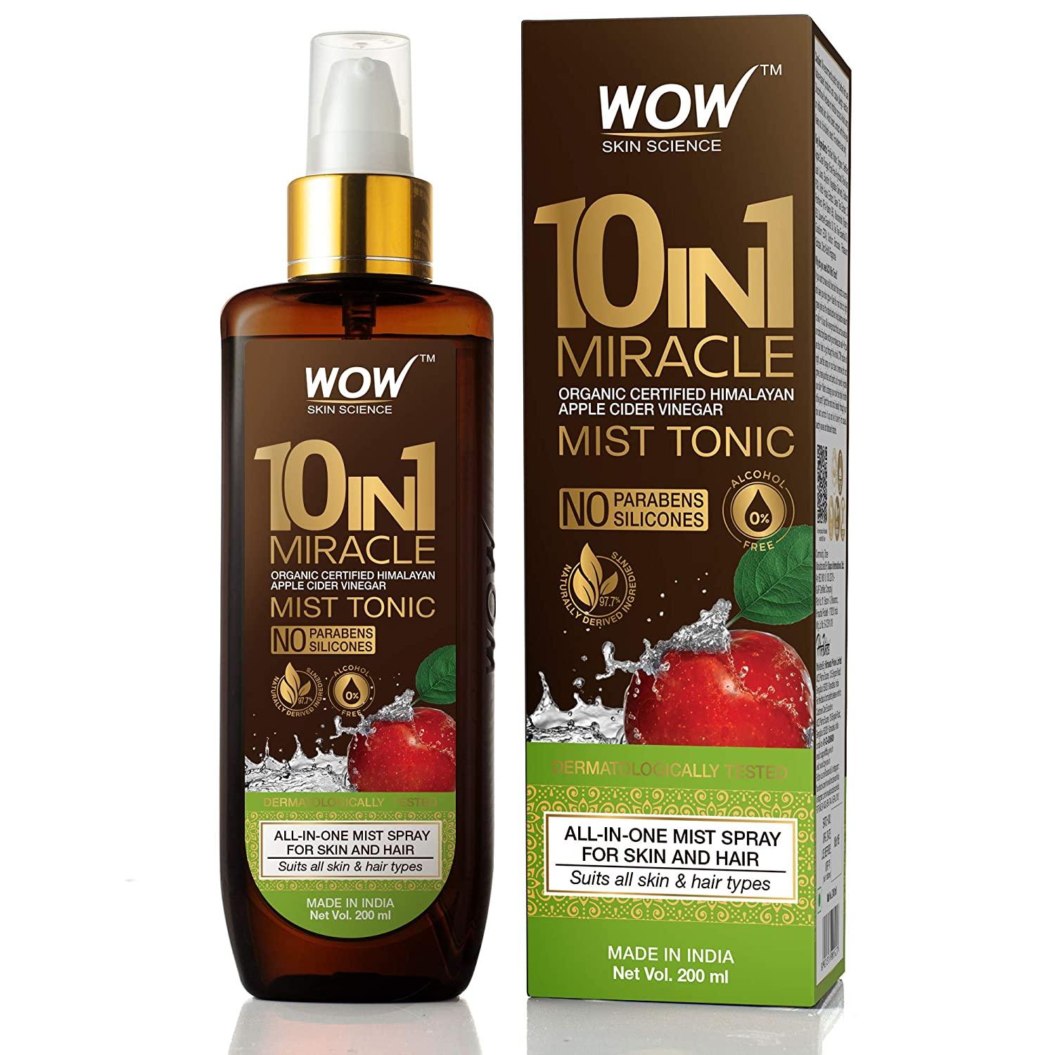 Wow Skin Science 10 in 1 Miracle Apple Cider Toner 200 ml - Mrayti Store